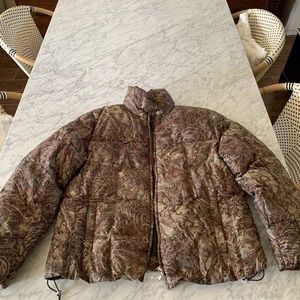 Bogner Paisley Down Ski Jacket 12/L